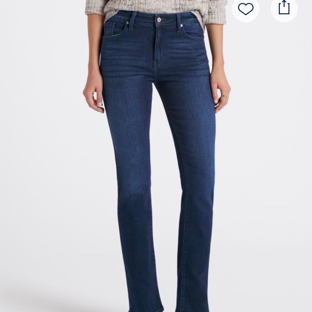 KanCan Dark Blue Straight Leg Jeans 14